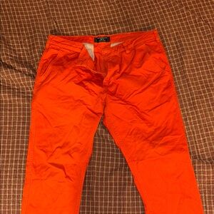 Matchstick Orange Men's Pants